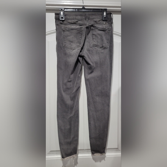 KanCan Women's Gray Straight Leg Jeans - Picture 2 of 5